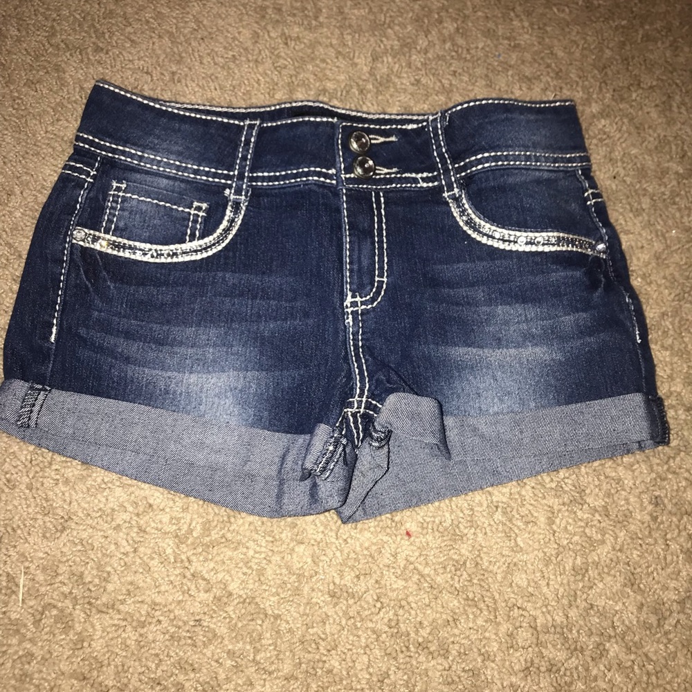 kids cute jean shorts